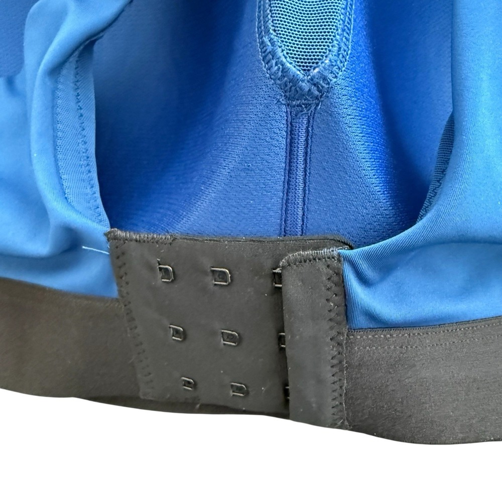 ThirdLove Kinetic Sports Bra 42C Blue NWT High Impact Wireless Plus Size X-Back - Picture 6 of 8